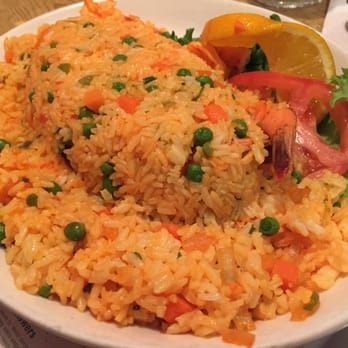 Pollos A La Brasa Mario - #19 - Arroz Con Camarones (Rice with Shrimps) - Colombian Near Me - Jackson Heights, New York Pollos A La Brasa Mario - #19 - Arroz Con Camarones (Rice with Shrimps) - Colombian Near Me - Jackson Heights, New York
