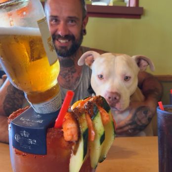 Mi Jalisco Restaurante - Me and my Service dog Zero Mi Jalisco super Michelada - Mexican Near Me - Vallejo, California