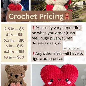 JM Ecoms - Crochet Items Pricing - Cupcakes Near Me JM Ecoms - Crochet Items Pricing - Cupcakes Near Me
