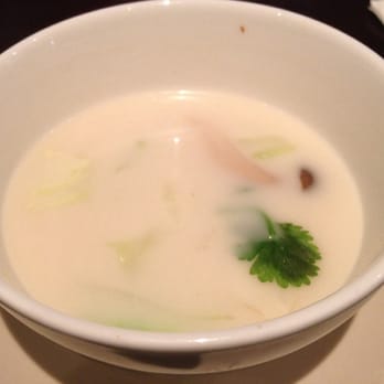 Turmeric Thai Kitchen - Half eaten soup! ( I couldn't wait...) - Thai Near Me - La Jolla, California