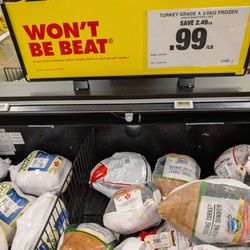 Francois No Frills - Decent price on turkeys
