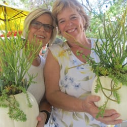 Goin Native Therapeutic Gardens - Showing off our great succulent containers!