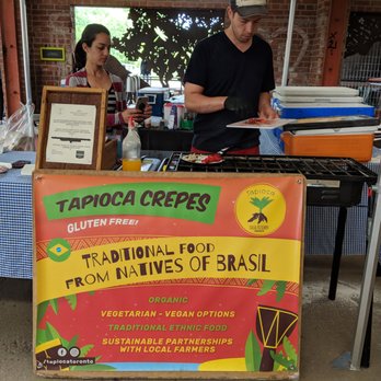Evergreen Brick Works - Tapioca Crepes were very amazing - vegan!! - Farmers Market Near Me - Toronto, Ontario