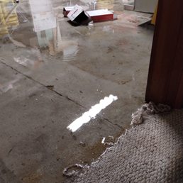 flooded basement flooded basement