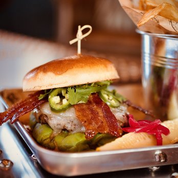 Refinery Jax Beach - Burger Jalapeno Manchego Burger - Bars Near Me - Jacksonville Beach, Florida Refinery Jax Beach - Burger Jalapeno Manchego Burger - Bars Near Me - Jacksonville Beach, Florida