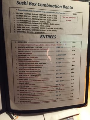 Menu photo 5 Sushi Box Northbrook, IL