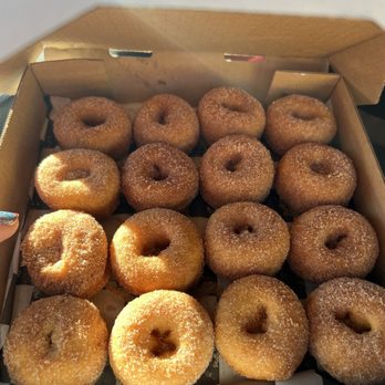 Snoball Treats - Cinnamon Sugar and Powered Sugar! - Donuts Near Me - Medford, Oregon Snoball Treats - Cinnamon Sugar and Powered Sugar! - Donuts Near Me - Medford, Oregon