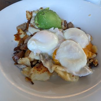 Neptune Diner - Breakfast Bowl (poached eggs!) - Diners Near Me - Bayside, New York