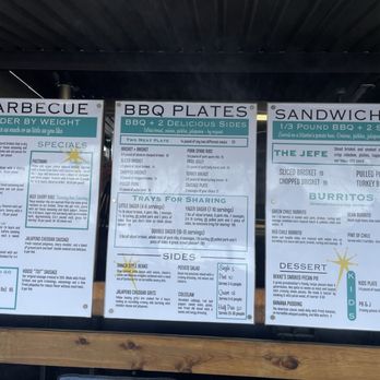 Little Miss BBQ-University - Menu - Barbeque Near Me - Phoenix, Arizona