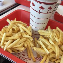 French fries and a soda French fries and a soda