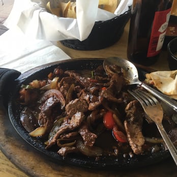 El Jardin Restaurant - This is AFTER the debt was taken out of steak fajitas - Mexican Near Me - Sonora, California El Jardin Restaurant - This is AFTER the debt was taken out of steak fajitas - Mexican Near Me - Sonora, California