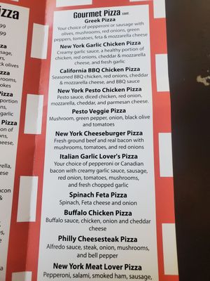 Menu photo 3 New York Pizza Sacramento, CA