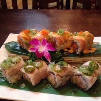 Asia House - Presentation of the rolls is very nice - Asian Fusion Near Me - Highlands, North Carolina Asia House - Presentation of the rolls is very nice - Asian Fusion Near Me - Highlands, North Carolina