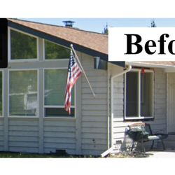 Lifetime Exterior Solutns - Old Siding (before)