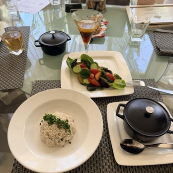 Kate's Japanese Kitchen - Summer salad with cream stew per our request - Cooking Classes Near Me