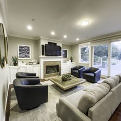 Embark Behavioral Health  - Living room for outpatients at residential treatment center Embark at San Martin.