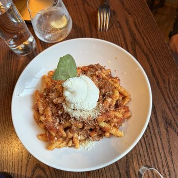 Sorella - Cavatelli with Monday sauce. - Italian Near Me - Milwaukee, Wisconsin