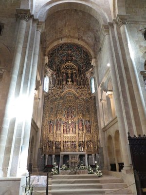 Old Cathedral of Saint Mary of Coimbra by null