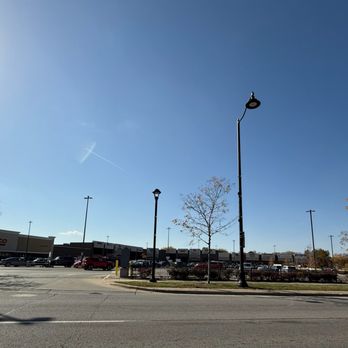 Oak Mill Mall - A panoramic view, including the new Starbucks and BWW in the right corner. - Shopping Centers Near Me - Niles, Illinois