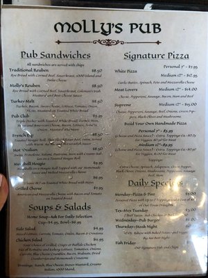 Menu photo 1 Molly's Pub Tomball, TX Menu photo 1 Molly's Pub Tomball, TX
