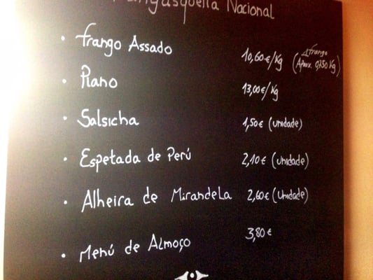 Menu photo 7 Frangasqueira Nacional Lisbon, 11