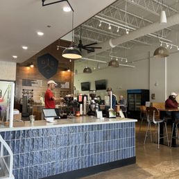 Lovely place to work, catchup with friends over coffee in the morning and beer by the evening!