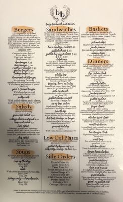 Menu photo 4 Busy Bee Cafe Springfield, OR