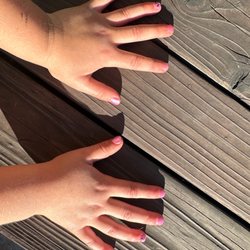 Nails Naturally Spa - She even got a tiny Mini Mouse!
