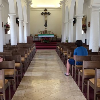 Saint Raphael Church - the nave leading to the altar. - Churches Near Me - Koloa, Hawaii Saint Raphael Church - the nave leading to the altar. - Churches Near Me - Koloa, Hawaii