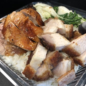663 Bistro - two meat over rice roasted duck and roasted pork - Barbeque Near Me - Seattle, Washington 663 Bistro - two meat over rice roasted duck and roasted pork - Barbeque Near Me - Seattle, Washington