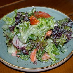 Gaststätte Zehnthof - Beilagensalat als Teil des Hauptgerichts