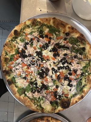 Flat Earth Pizza by null