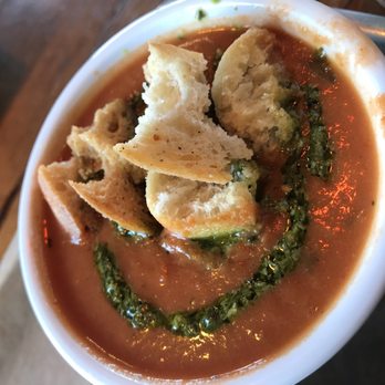 Urban Plates - And my small cup of Tomato Basil soup. - New American Near Me - Carlsbad, California Urban Plates - And my small cup of Tomato Basil soup. - New American Near Me - Carlsbad, California