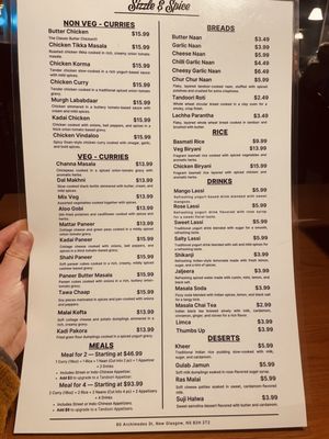 Menu photo 2 Sizzle And Spice New Glasgow, NS Menu photo 2 Sizzle And Spice New Glasgow, NS