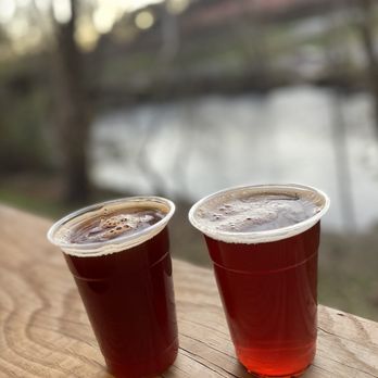 Cartecay River Brewing - two cups of beer - Brewpubs Near Me - East Ellijay, Georgia Cartecay River Brewing - two cups of beer - Brewpubs Near Me - East Ellijay, Georgia
