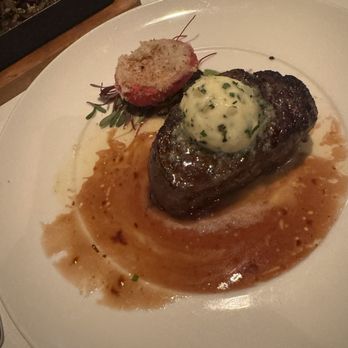 Peterson's - Center Cut Filet Mignon with garlic butter topper - Steakhouses Near Me - Fishers, Indiana