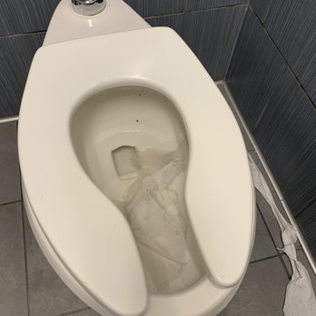 Marshalls - Dirty Bathroom Toilet at Marshall's.  I asked two employees if they were the manager and were they aware how dirty the bathroom is - Department Stores Near Me - Costa Mesa, California