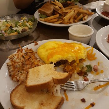 Marilyn's Cafe - Meat Lovers omelet,hash browns and toast! We got our grub on.... - Diners Near Me - Las Vegas, Nevada Marilyn's Cafe - Meat Lovers omelet,hash browns and toast! We got our grub on.... - Diners Near Me - Las Vegas, Nevada