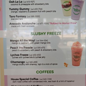 Tastea - Menu - Juice Bars & Smoothies Near Me - Santa Ana, California Tastea - Menu - Juice Bars & Smoothies Near Me - Santa Ana, California