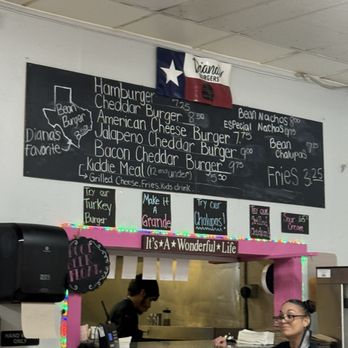Diana's Burgers - Menu - Burgers Near Me - San Antonio, Texas