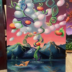 The Vision Sanctuary - My painting