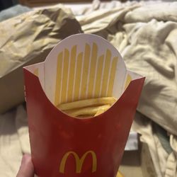 McDonald's - Yalls excuse for a large fry is ridiculous. Guess they like cheating their customers.