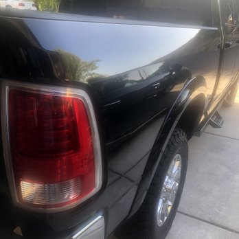 Dent Express - Same rear corner panel of truck b - Mobile Dent Repair Near Me - Vacaville, California Dent Express - Same rear corner panel of truck b - Mobile Dent Repair Near Me - Vacaville, California
