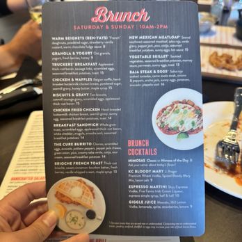 Red Door Woodfired Grill - Brunch menu - American Near Me - Omaha, Nebraska