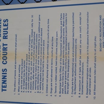 Paddle Tennis - Rules - Tennis Near Me - Venice, California