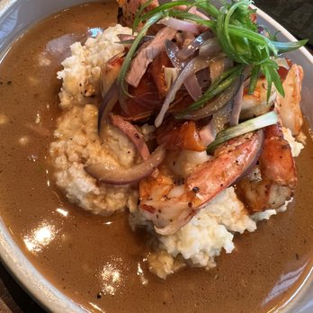 Yardbird - Loved the Shrimp & Grits!! The sauce and simply everything was awesome! Wish the tails Were removed-I peeled them which was fine. - Southern Near Me - Dallas, Texas Yardbird - Loved the Shrimp & Grits!! The sauce and simply everything was awesome! Wish the tails Were removed-I peeled them which was fine. - Southern Near Me - Dallas, Texas