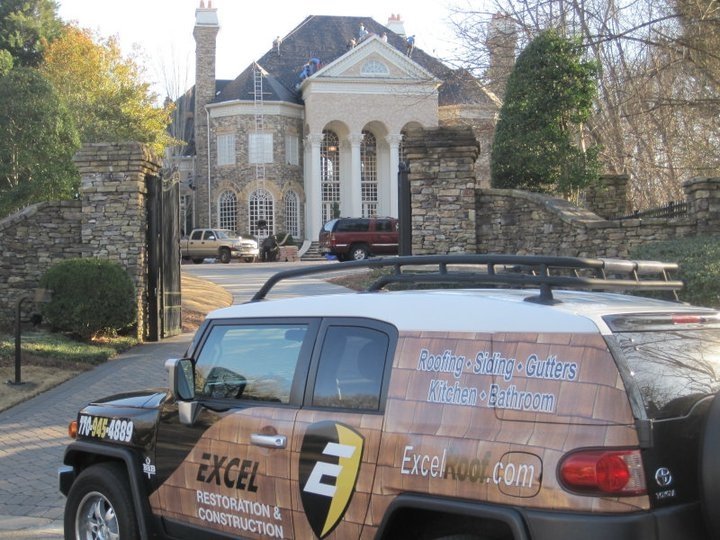 Slide of Excel Restoration and Construction