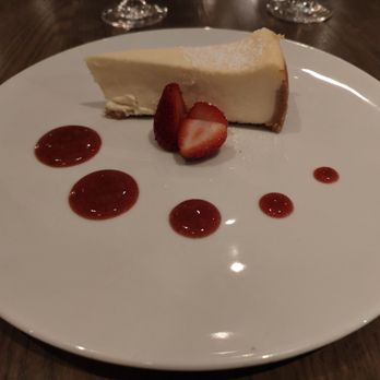 Sassafraz - Strawberry cheesecake. - French Near Me - Toronto, Ontario
