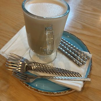 My Cafe and Lounge - Chai Latte and cool silverware. - Cafes Near Me - Glendale, California My Cafe and Lounge - Chai Latte and cool silverware. - Cafes Near Me - Glendale, California