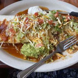 Moctezuma's Mexican Restaurant - Chicken burrito